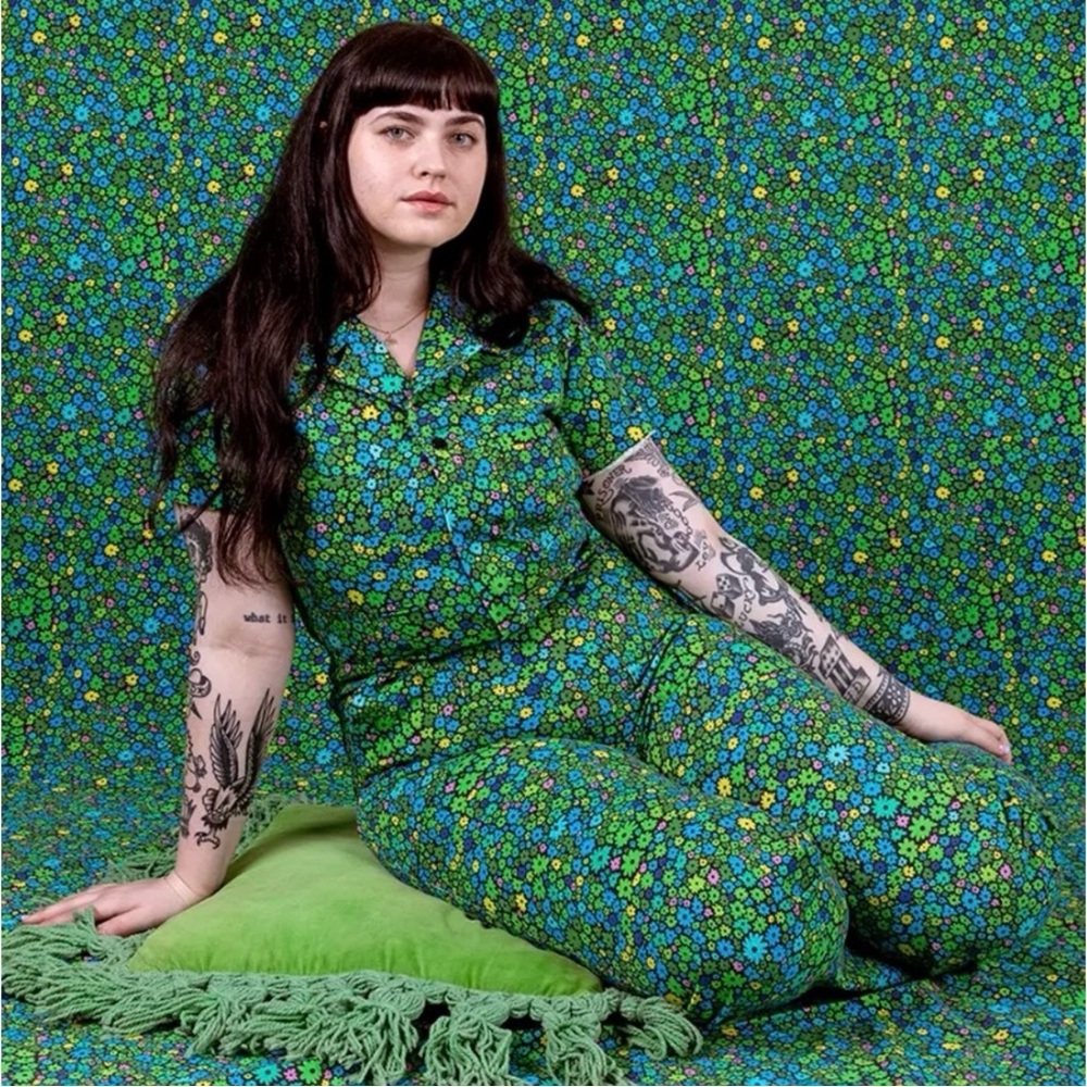 Big Bud Press Moss Blossom Jumpsuit M